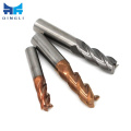 tungsten carbide 4-flute milling cutter